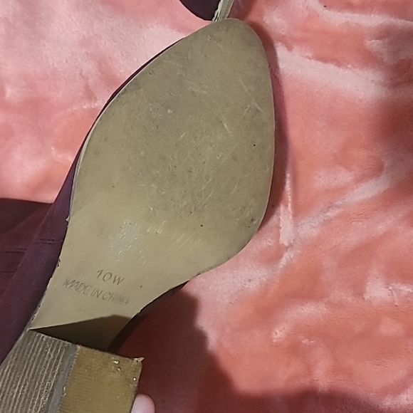 Monroe and Main Purple Ankle Boots - Picture 5 of 7